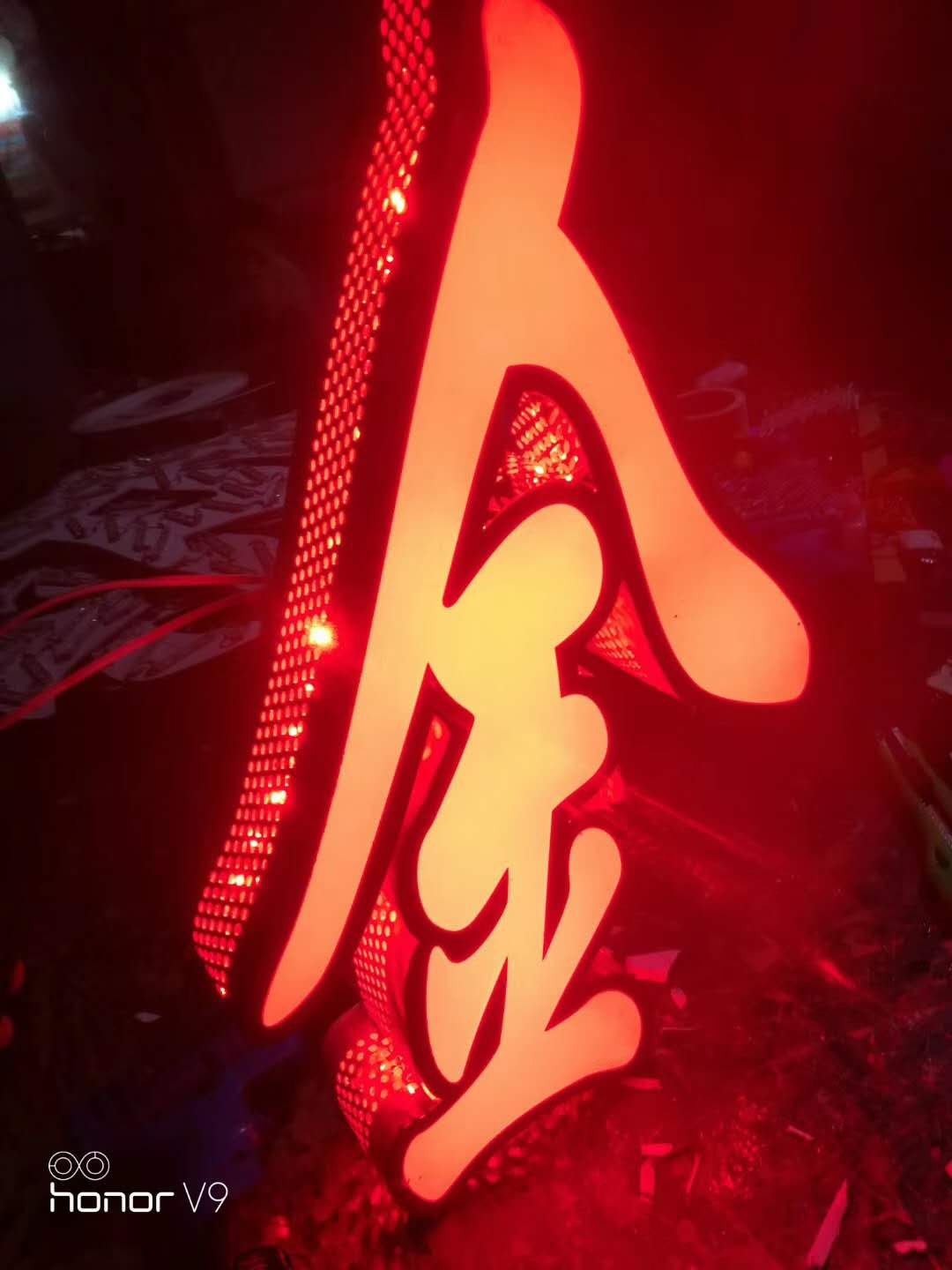 青島不銹鋼發(fā)光字